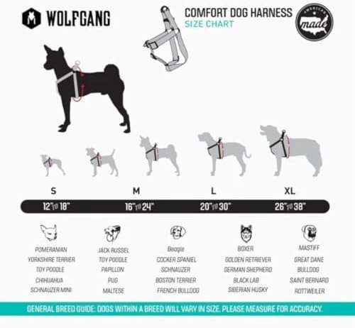 Wolfgang Heavy Duty Adjustable Dog Harness, Pull-Tested for Walking & Training, MarbleSwirl Print, Small