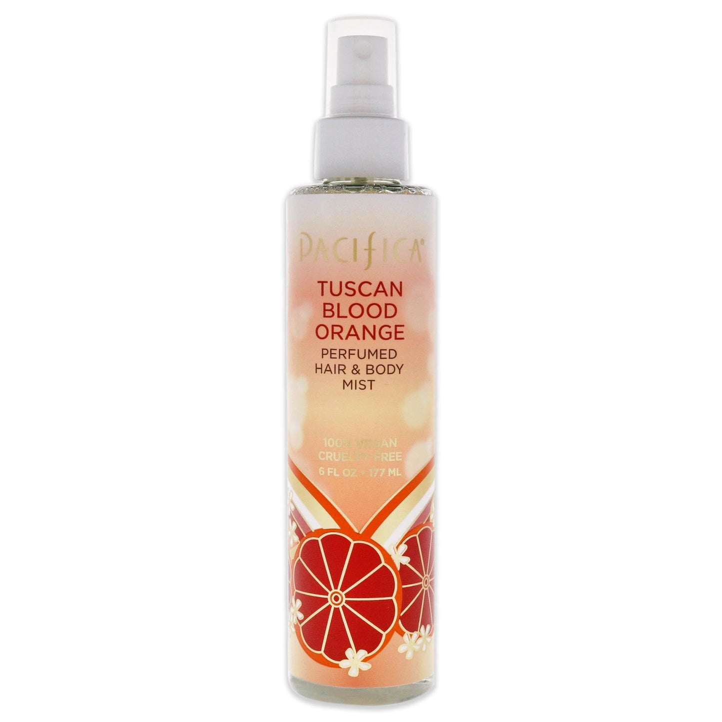 Pacifica Beauty Perfumed Hair & Body Mist, Tuscan Blood Orange, 6 Fl Oz (1 Count)