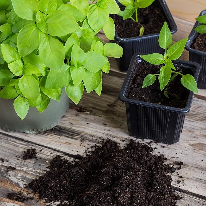 Minute Soil Eco-Friendly Coco Brick 24 Pack β OMRI Medium Expands to 36 Gal β Ideal for Seedlings, Planters, Greens, Houseplants, Raised Beds, Hydroponics, Outdoor Use
