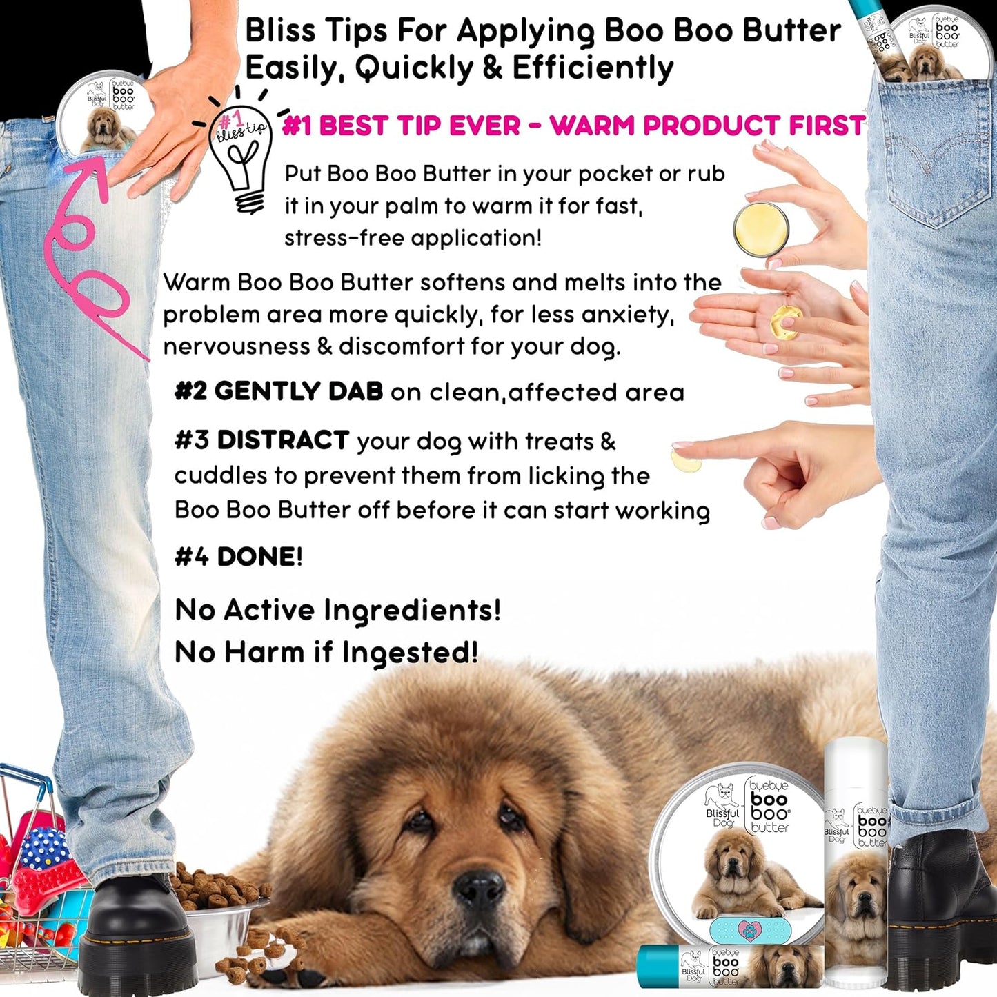 Tibetan Mastiff Boo Boo Butter, 0.50 oz
