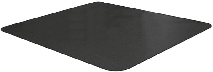 Under Pet Cage Mat for Bird Cages, Reptile Aquariums, Dog Kennels, Water-Resistant Pad for Hard Floors and Surfaces, 46 Inches x 96 Inches, Black