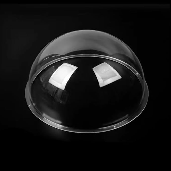 LOTOWELZON 2.75inch Acrylic Replacement Transparent Clear Camera Dome Cover Security Camera Housing Pet Dog Fence Window Skylight Window (ID70mm*H42mm/2.75 * 1.65in)