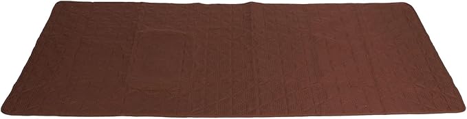 Waterproof Dog Bed Cover 52x82in Brown, Slip & Washable Sofa Protector - Furniture Guard Against Pet Accidents, Non - Slip Bottom for Dogs & Cats (30x70in/ 76.2x177.8cm)