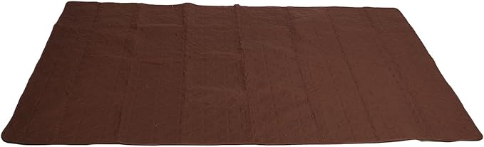 Dog Bed Cover, Slip Washable Pet Blanket for Sofa Couch Furniture Protector, Double Sided TPU Liner for Cats and Puppies, Brown (52x82inch)