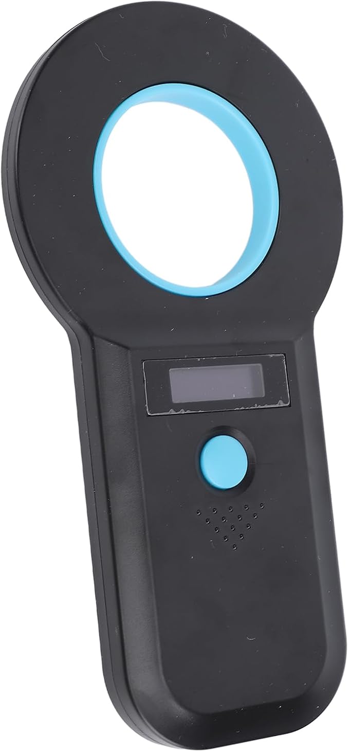 Zunate Portable Handheld Pet Microchip Scanner, Bluetooth & USBC Animal Chip Reader with 128 Data Storage, Supports EMID FDXB ISO11784/85, Fast <100ms Reading