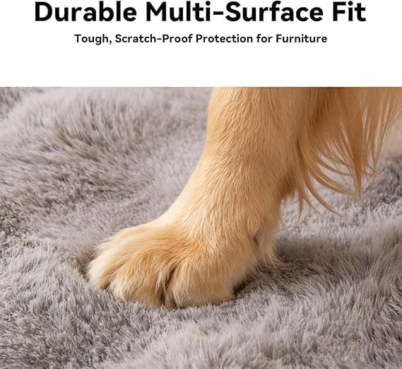 Dream Cloud Pet Sofa Bed for Couch, 2026 Upgraded Plush Washable Waterproof Non-Slip Pet Mat, Cozy Furniture Protector for Small Medium Dogs & Cats (Coffee)