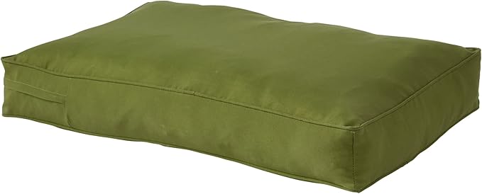 Charlie Rectangle Indoor/Outdoor Pillow Style Dog Bed, Hunter, Medium (30" x 42")