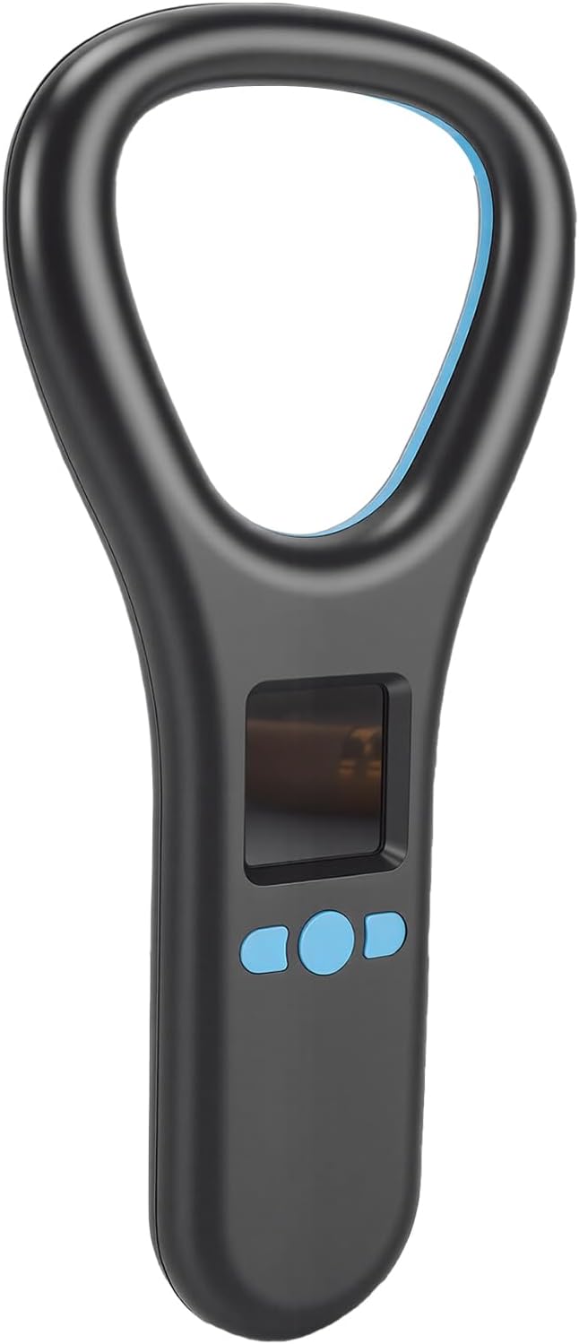 Yunseity Pet Microchip Scanner, FDX B EMID Reader with 1.44 Inch Color Screen and USB Connectivity, for Dogs Cats and Other Pets