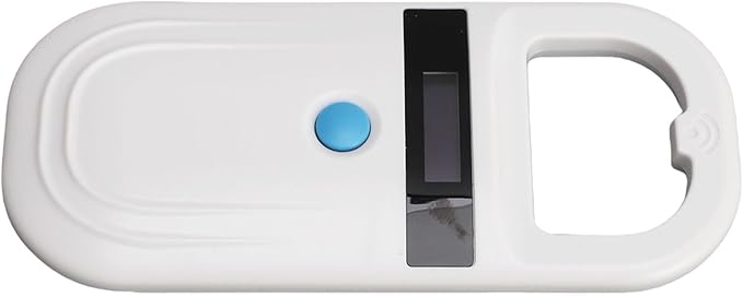 Zunate Microchip Scanner for Pets, Handheld Animal Tag Reader Supports EMID FDX B with Bluetooth Data Transfer and 1000 Record Memory for Cats Dogs and Livestock (Style 1)