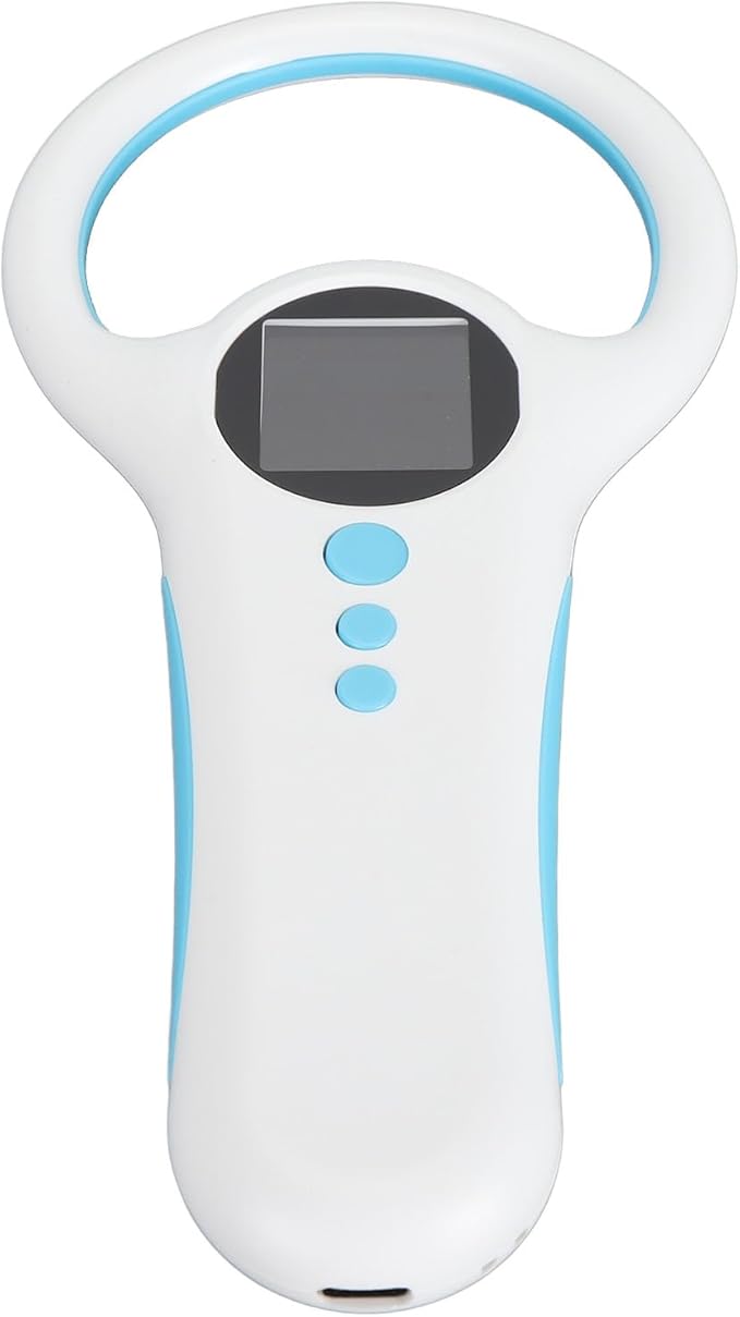 Semme Pet Microchip Reader with Multi Connection Modes USB .44" TFT LCD Supports 134.2KHz 125KHz