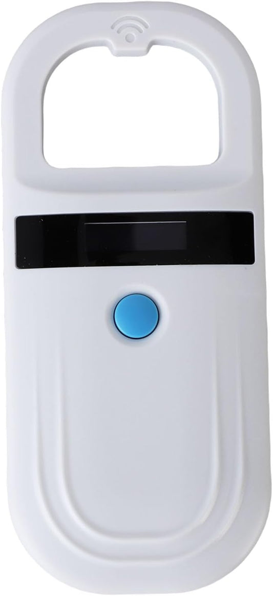 Pet Microchip Scanner, Portable Rechargeable Reader with 1000 Records Storage, for Dog Cat Animal Management (Type 1)