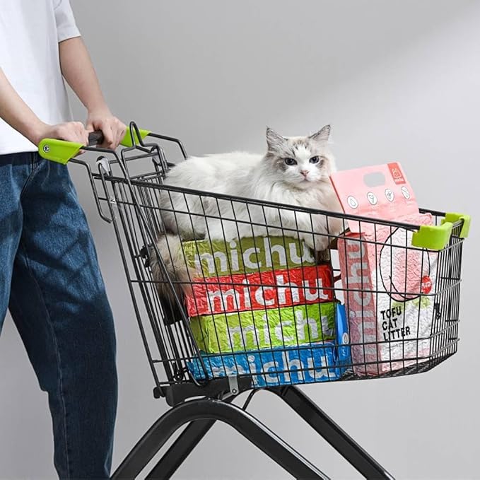 Tofu Cat Litter Natural Clumping Tofu Cat Litter, Fast Clumping and Easily Scoop-able 5.5lb/88oz 5 Scents - Original, 1 Pack