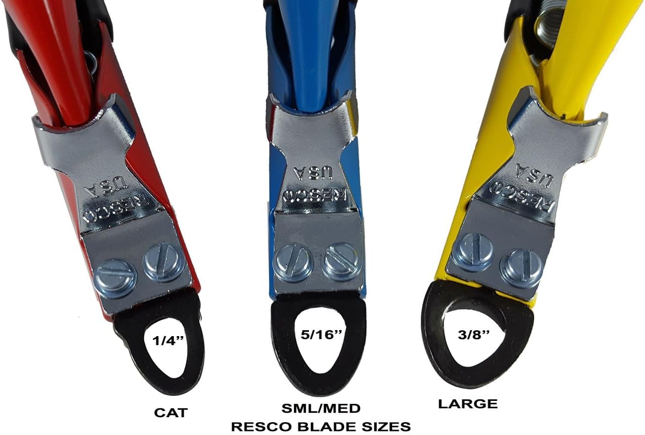 Resco Deluxe Dog Nail Clippers, Original Pet Nail Trimmer, Made in USA, Large, Yellow