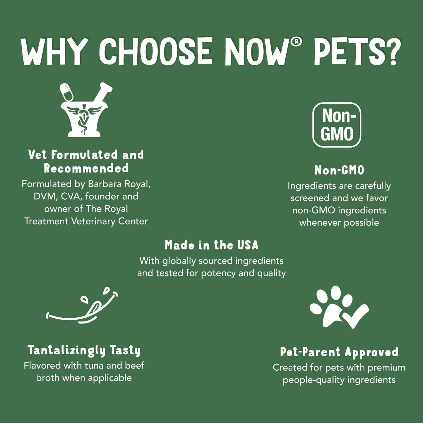 NOW Pet Health, Joint Support Supplement, Formulated for Cats & Dogs, NASC Certified, 90 Chewable Tablets