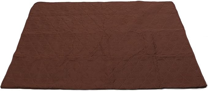 Dog Bed Cover, Slip Washable Pet Blanket for Sofa Couch Furniture Protector with Double Sided TPU Liner for Cats Puppies Brown (52x82inch)