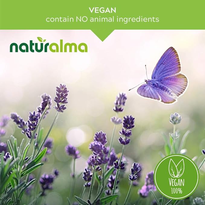 Naturalma Ashwagandha (Withania somnifera) Root Alcohol-Free Tincture - 6.76 fl oz Liquid Extract in Drops - Herbal Supplement - Vegan