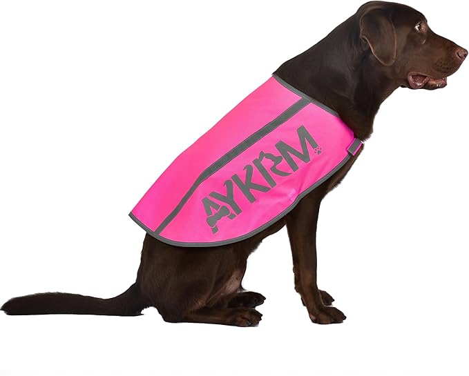 Pink Reflective Dog Vest for XSmall Breeds,High Visibility Dog Safety Vest Harness with Removable Bell Keep Safe from Hunting, Training & Cars Accidents
