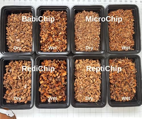 BabiChip Small Coconut Chip 36 Quart Loose Coco Reptile Substrate and Bedding for Gecko Terrariums, Tortoise Habitat, Ball Python Enclosures, and Bioactive Tanks (2 Pk)