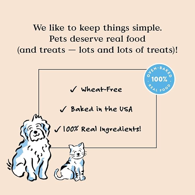 Bocce's Bakery PB Banana Chip + Berry Smoothie Dog Treat Bundle – Natural, Wheat-Free Soft & Chewy Cookies Made with Real Ingredients and Baked in The USA – 2 Pack Bundle