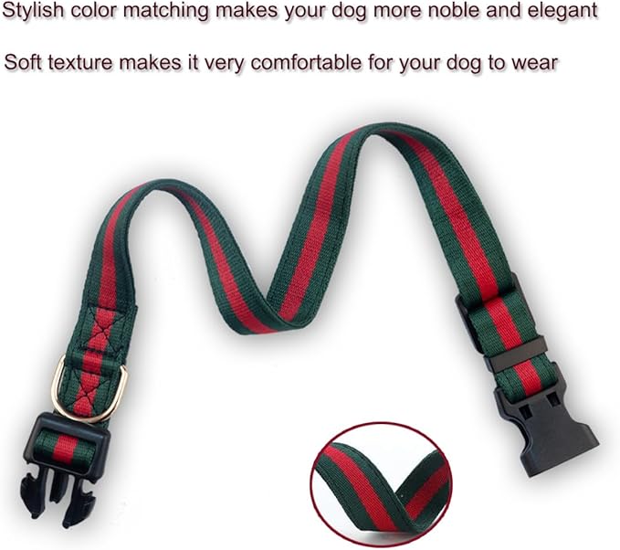 Premium Dog Collar and Leash,Safety and Durable Pet Collars Leashes,Luxury Fashion Dog Collar Gift Set for Big Dogs
