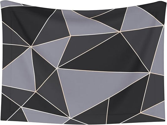 Black Grey Blanket for Pet - Striped Throw Blanket 40x30 Couch Blankets for Puppy Dogs Cats
