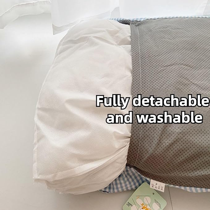 Dog Bed for Small Dogs, Dog Mattress with Pillow for Crate Kennel, Sofa Dog Bed, Super Soft Pet Bed for Medium, Small Dogs Breeds,Pet Bed Puppy Bed,Beds & Furniture (Blue,Small)