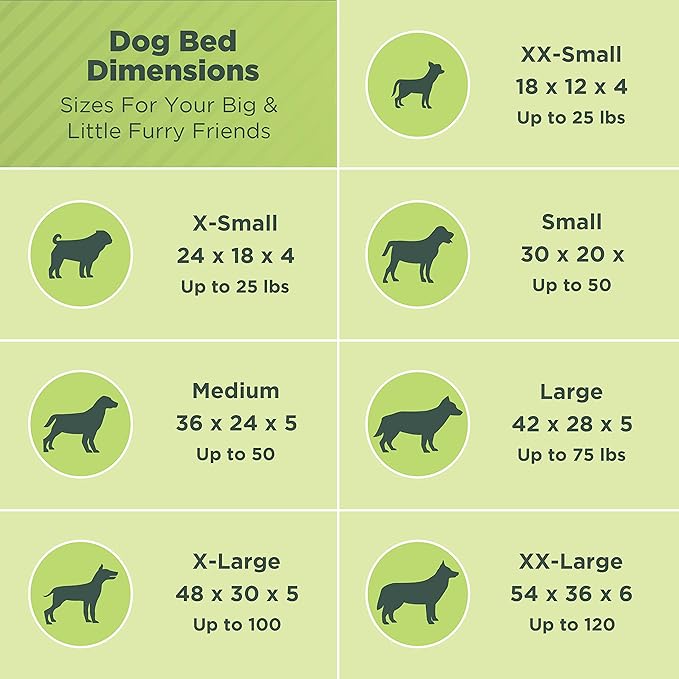 Medium - 36 x 24 x 5 - Cranberry Premium Org Hemp Dog Bed - Organic Latex Fill - Removeable Cover
