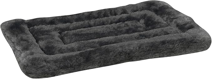 Slumber Pet Plush Mats - Versatile and Comfortable Mats for Dogs and Cats - Large, 32"L x 20"W, Gray