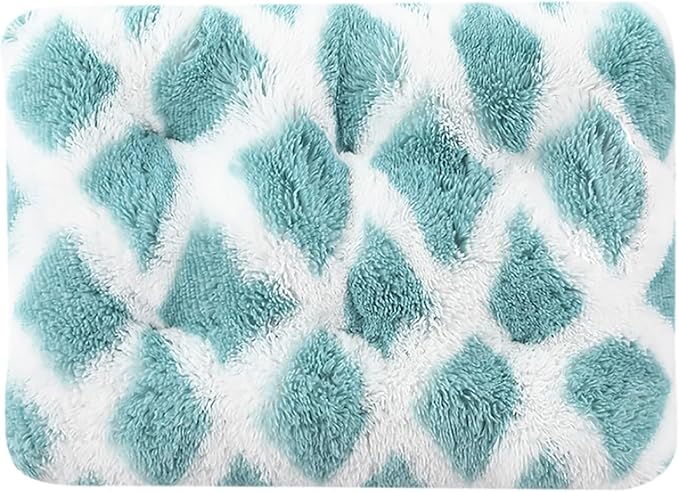 Dog Crate Mat, Dog Bed for Large Dogs, Comfy Fluffy Kennel Pad Anti-Slip for Dog beds & Furniture, Quilted Dog Bed for Pets for Medium/Small Dogs Cats (Color : A1, Size : 36x25)