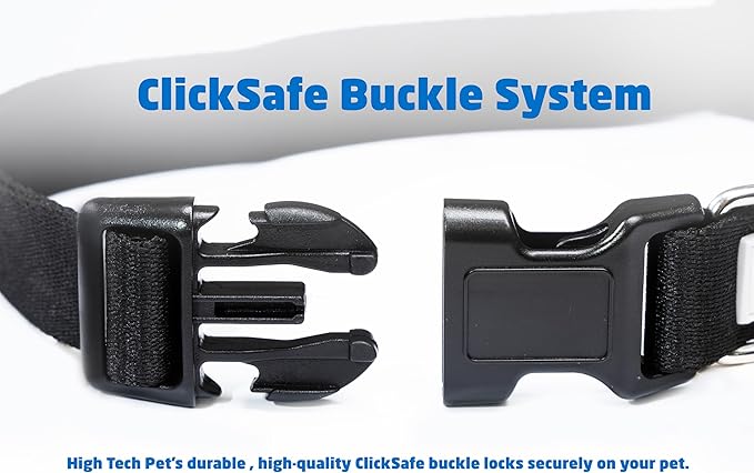MS-5 Automatic Pet Door Collar, Genuine High Tech Pet Brand Dog Collar for Power Pet Doors - Deluxe Strap (Modern, Large) - DC-MDN-MS5-L