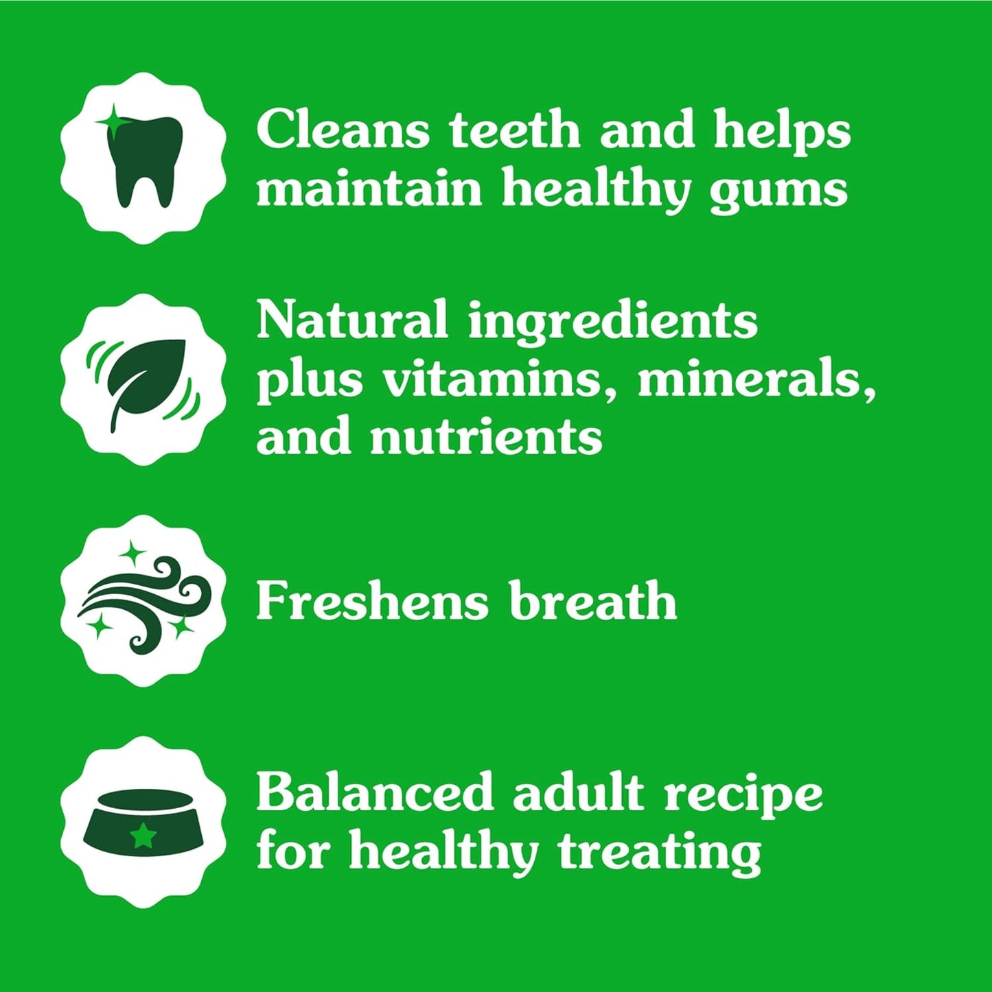 Greenies Original Teenie Dental Dog Treats, (4) 65 ct Packs (260 Treats)