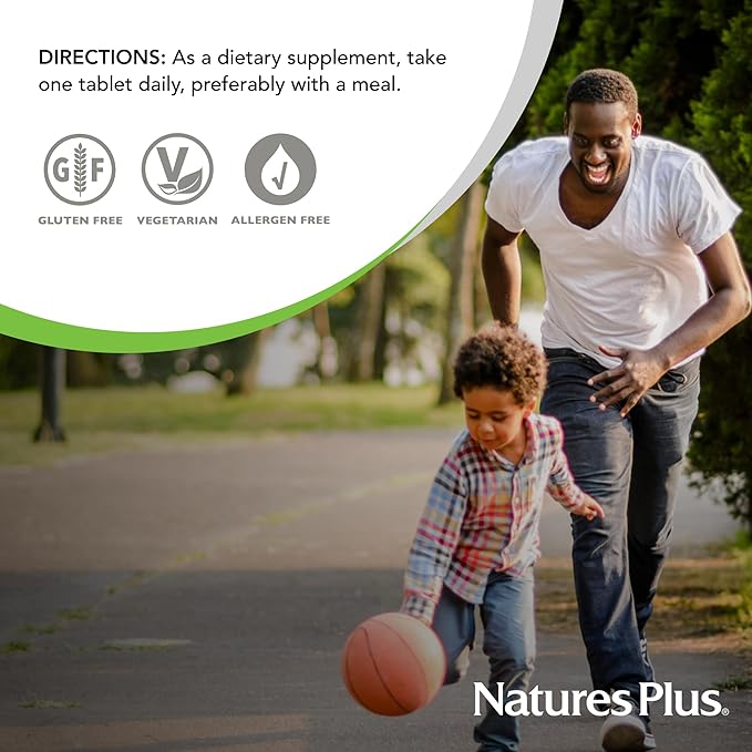 Natures Plus Mega B-150 Complex - 90 Sustained Release Vegetarian Tablets - Maximum Potency B Complex Vitamin Supplement -Gluten Free - 90 Servings