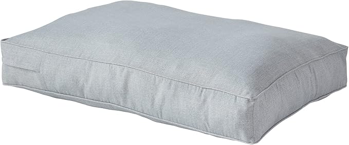 Charlie Rectangle Indoor/Outdoor Pillow Style Dog Bed, Heather, Large (36" x 48")