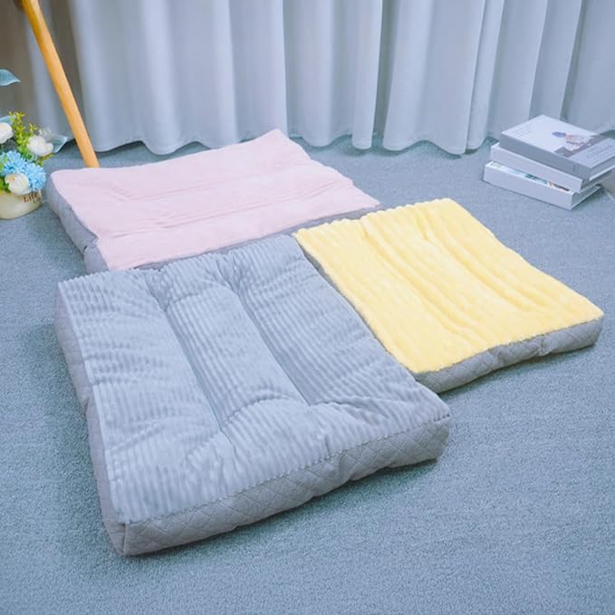 Dog Bed,pet Beds & Furniture,Machine-Washable Cushion for Dogs and Cats,Suitable for Dogs, Floor Furniture Use Pink S