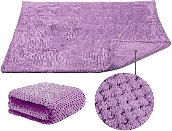 Pet Blanket Warm Soft Dog Blankets Washable Cat Throw Blankets Sofa Bed Couch Furniture Protector Cover for Small Medium Large Dogs Cats, Pink, 39" x 63"