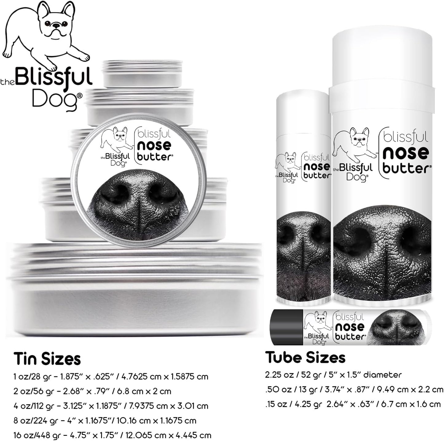 The Blissful Dog Havanese Unscented Nose Butter - Dog Nose Butter, 2 Ounce
