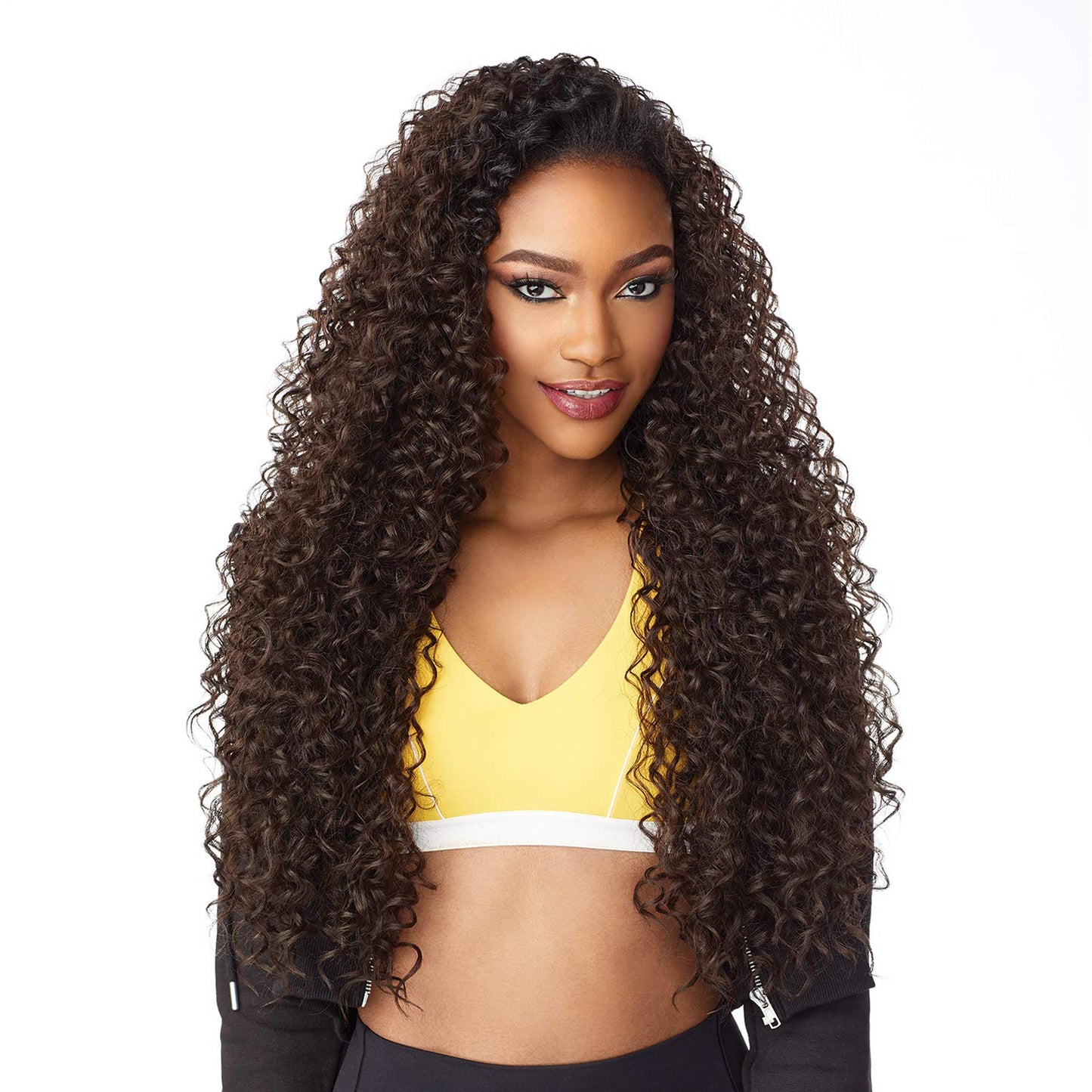 Sensationnel Half Wig N Pony Wrap Instant Up N Down Ud 10 (1B)