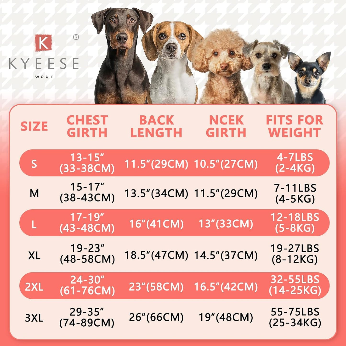 KYEESE 2Pack Dog Sweater Pullover Dog Sweaters for Small Dogs Girl Stretchy Pet Sweatshirt Small Pets Sweaters Turtleneck Pet Coats Soft Dogs Clothes