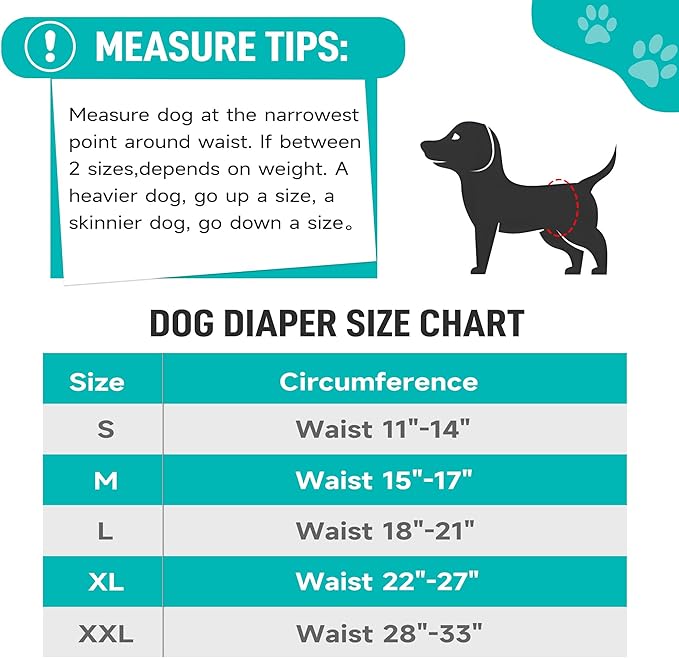 Male Dog Diapers, High Absorbing Dog Belly Bands for Male Dogs, Washable Reusable Dog Male Wraps(5 Pack) (X-Small, Solid Color 5-Pack)