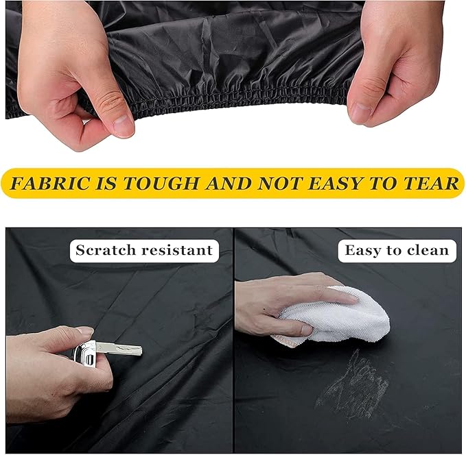 Dog Bed Covers 36L × 27W × 3H Inch Washable Black Thickened Waterproof Oxford Fabric with Handles and Zipper Reusable Dog Bed Liner for Medium 50-55 Lbs