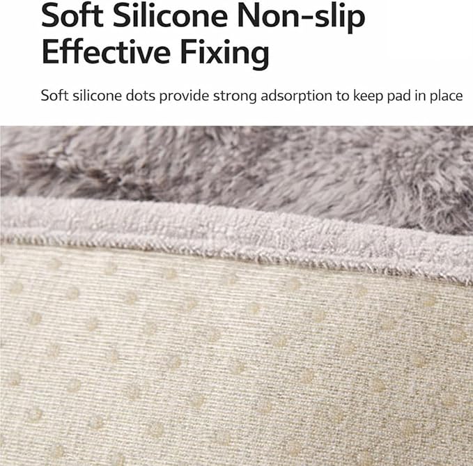 Dream Cloud Pet Sofa Bed Machine Washable Waterproof Supportive Comfort Non-Slip Plush Pet Couch Bed with Raised Edge for Sofa Car Floor, Small Medium Dogs Cats, Furniture Protector (Coffee)