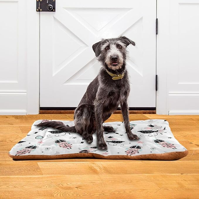 Pet Bed Christmas Nutcracker Mouse King Dog Bed Mat Absorbing Non Slip Pad Pet Sleeping Mat for Small, Medium, and Large Dogs Puppy Cat 36 in x 24 in