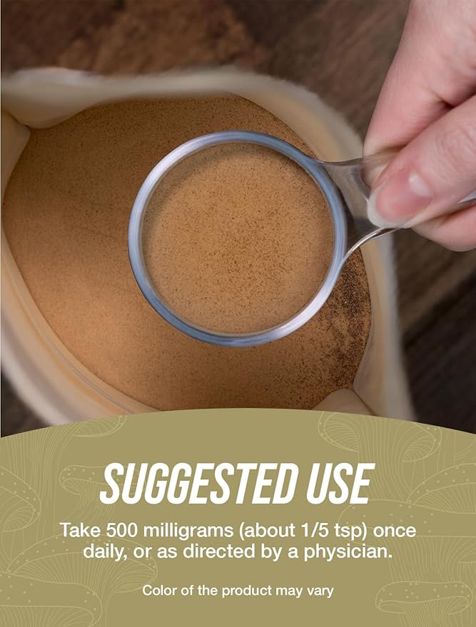 BulkSupplements.com Maitake Mushroom Extract Powder - Superfood Supplement, Maitake Mushroom Supplement - Gluten Free, 500mg per Serving, 1kg (2.2 lbs) (Pack of 1)