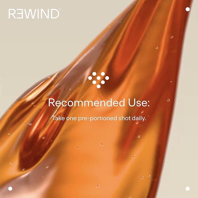 LTH Rewind Collagen Elixir - with Collagen Peptides, Hyaluronic Acid & Antioxidants - Supports Hair, Skin, Joint & Bone Health - Berry-Sorbet, 30 ml (15 Pack)