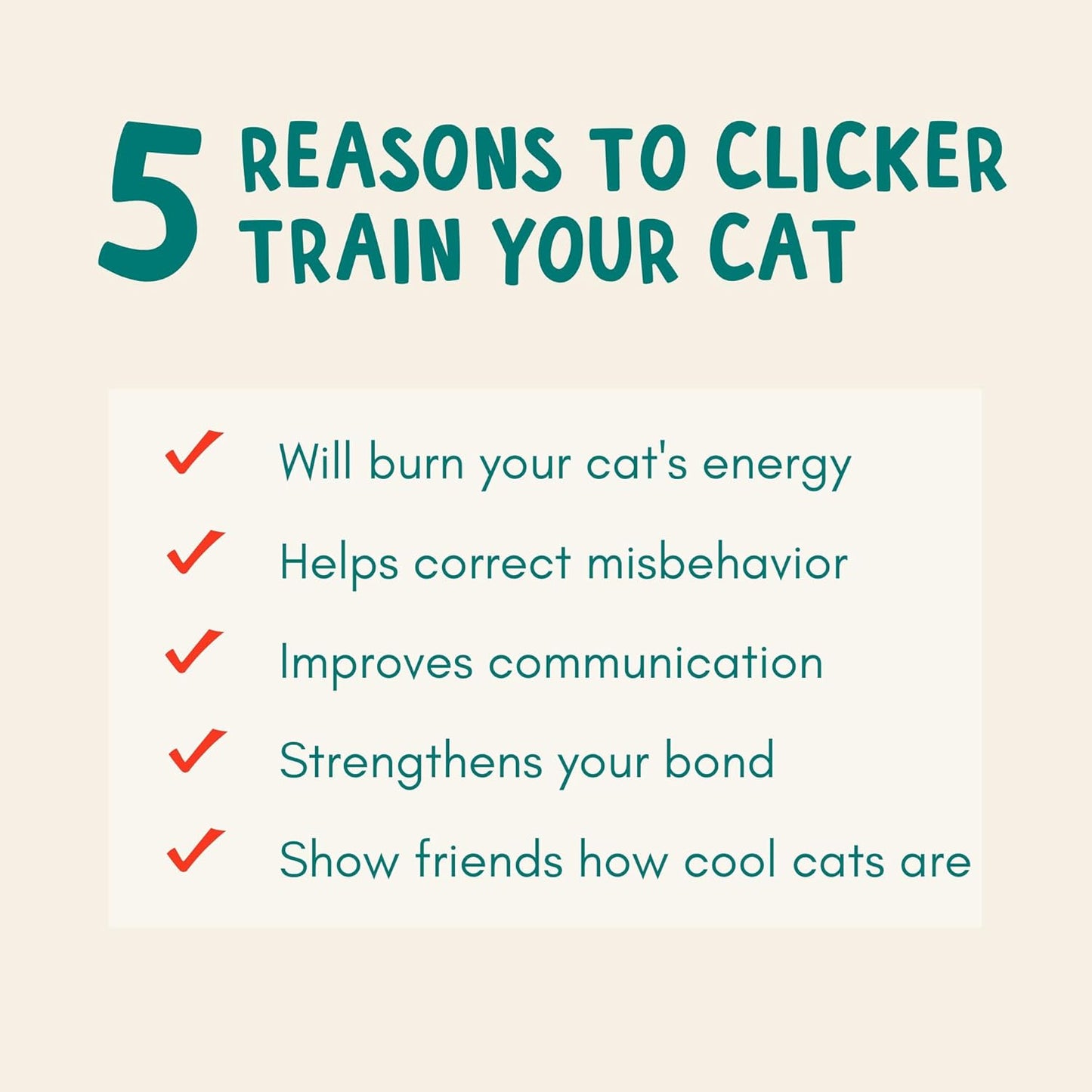 ALBERT & MIA Cat Training Kit (4 Pieces) - Quiet Clicker + Target Stick Clicker + Treats Pouch + Cat Clicker Trainer Start Guide (Beginner to Expert Pet Trainer) - Kitten & Dog Training Clicker Kit