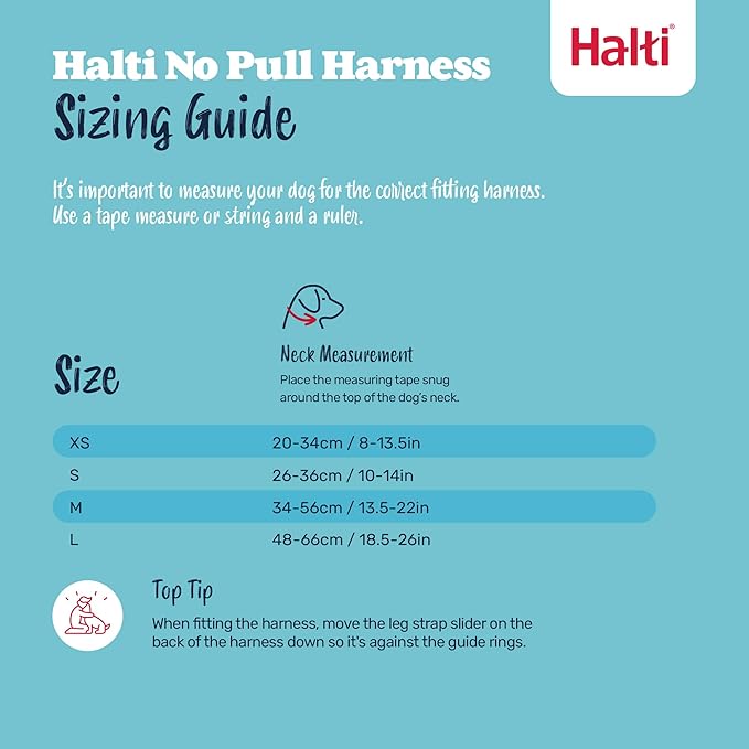 Halti No Pull Harness - Stop Your Dog Pulling on The Leash. Adjustable, Lightweight and Easy to Use. Reflective Dog Training Harness for Toy and Small Dogs (Size XS, Desert Sand)