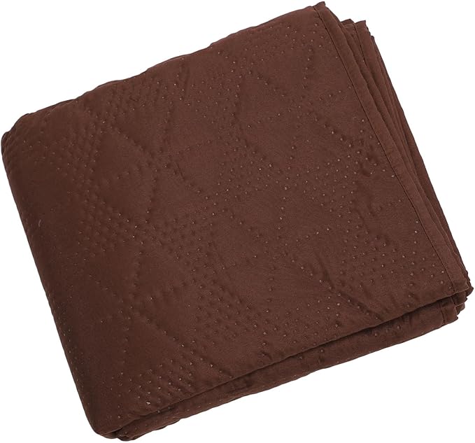 Dog Bed Cover, Slip Washable Pet Blanket for Sofa Couch Furniture Protector, Double Sided TPU Liner for Cats and Puppies, Brown (52x82inch)