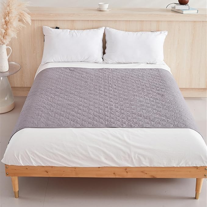 GIBZ Waterproof Dog Bed Blanket Cover Anti Slip Pet Furniture Protector Washable Large Washable Quilted Mat for Indoor, Khaki, 130x200cm