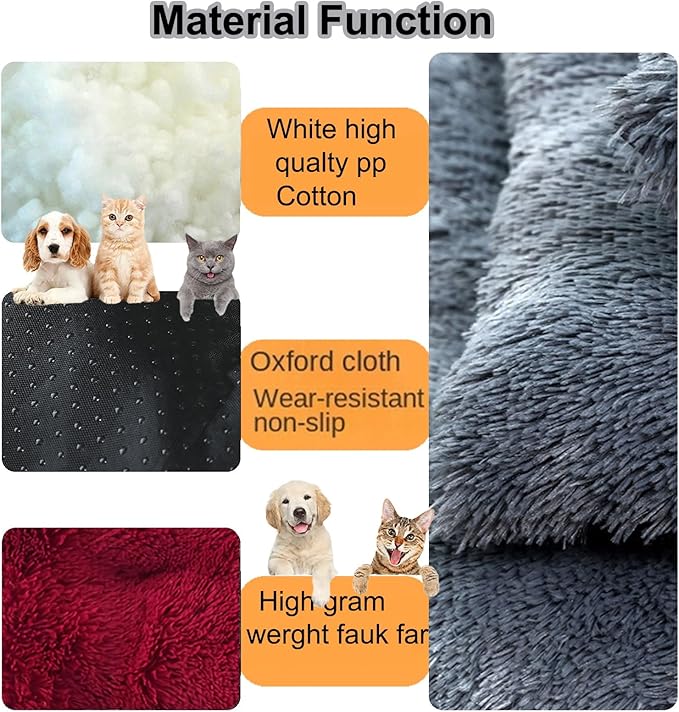 Dog Crate Mat, Dog Bed for Large Dogs, Comfy Fluffy Kennel Pad Anti-Slip for Dog beds & Furniture, Quilted Dog Bed for Pets for Medium/Small Dogs Cats (Color : Green, Size : 36x25)