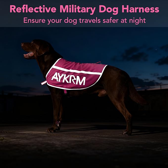 Pink Reflective Dog Vest Logo Small Breeds,High Visibility Dog Safety Vest Harness with Removable Bell Keep Safe from Hunting, Training & Cars Accidents